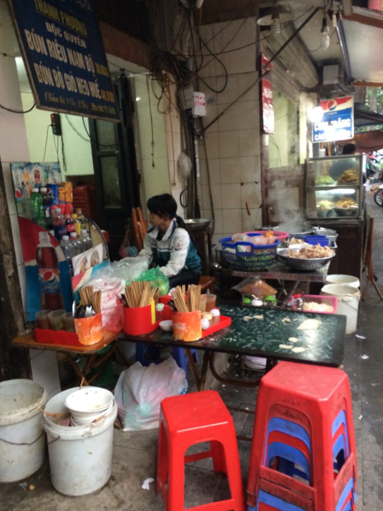 Examples of street food encountered while traveling, some examples are more safe than others